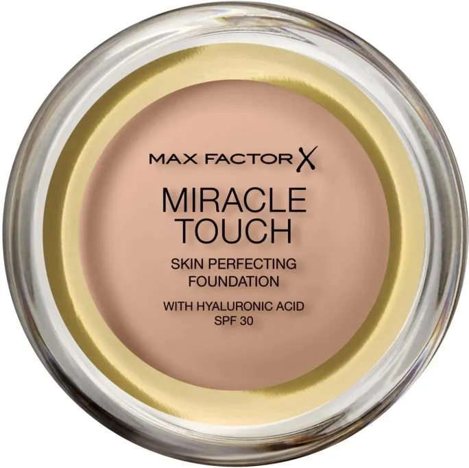 Max Factor Miracle Touch Skin Perfecting Foundation SPF30 (11,5g) 45 Warm Almond