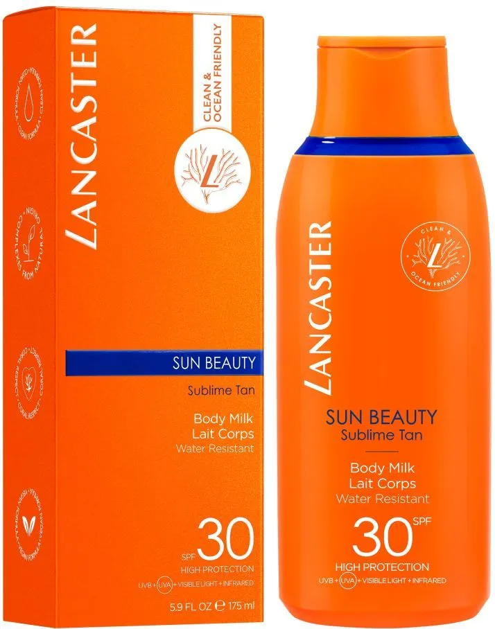 Lancaster Sun Beauty Body Milk SPF30 (175mL)