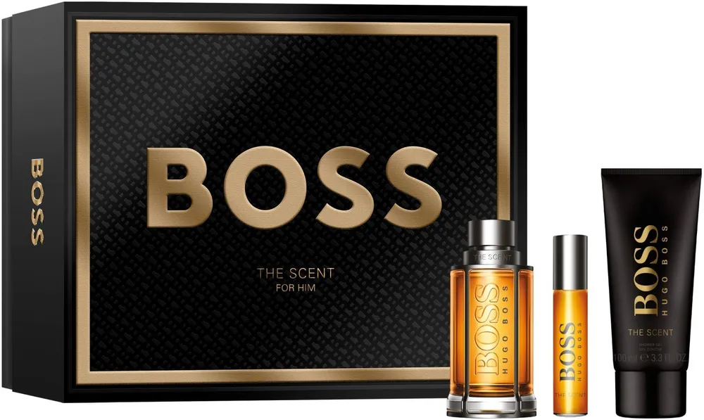 Boss The Scent EDT (100mL) + Shower Gel (100mL) + EDT (10mL)