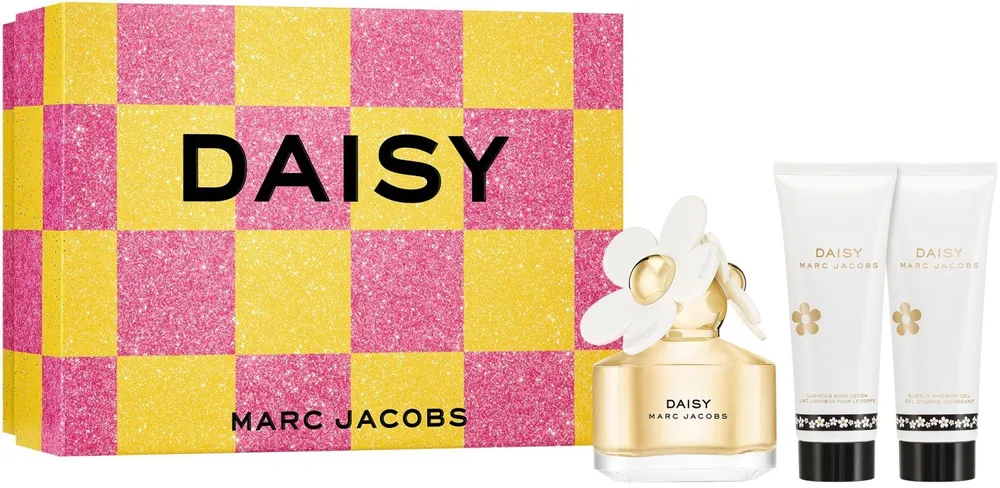 Marc Jacobs Daisy EDT (50mL) + Body Lotion (75mL) + Shower Gel (75mL)