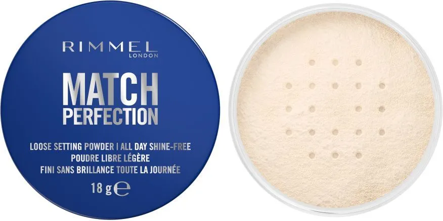Rimmel London Match Perfection Loose Powder (18g) 001 Translucent