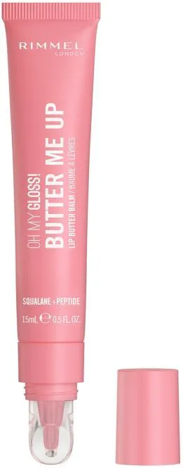 Rimmel London Oh My Gloss! Butter Me Up Lip Balm (15mL) 002 Bubble Gum