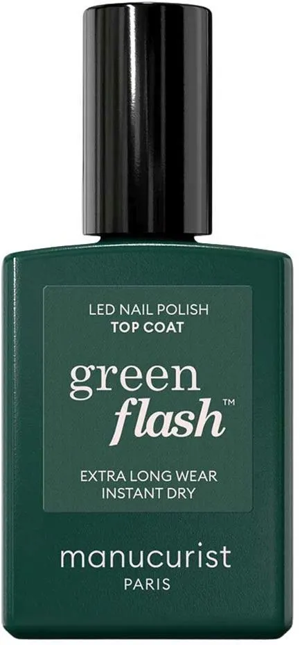 Manucurist Green Flash LED Top Coat (15mL)