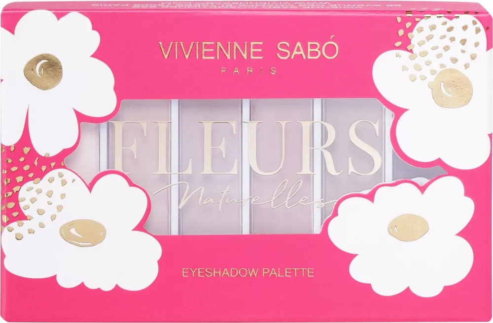Vivienne Sabo Fleurs Naturelles Eyeshadow Palette 01
