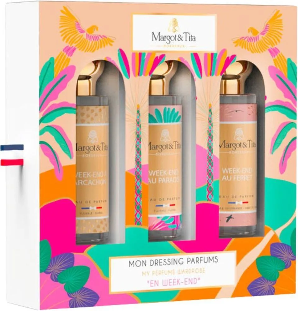 Margot & Tita Mon Dressing Parfums En Week-End (3x30mL)