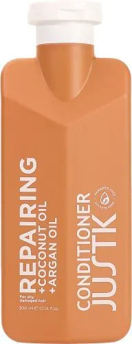JustK Coconut Oil & Argan Oil Repairing Conditioner for Dry Damaged Hair (300mL)
