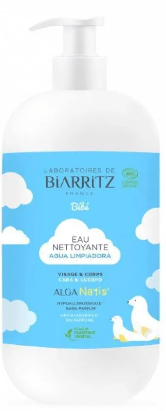 Laboratoires de Biarritz Certified Organic ALGA NATIS® Cleansing water Babies & Kids (500mL)