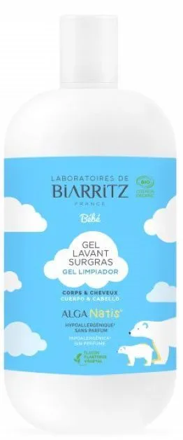 Laboratoires de Biarritz Certified Organic ALGA NATIS® Ultra-Rich Cleansing Gel Babies & Kids (200mL)