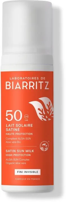 Laboratoires de Biarritz SPF50 Satin Sun Milk (100mL)