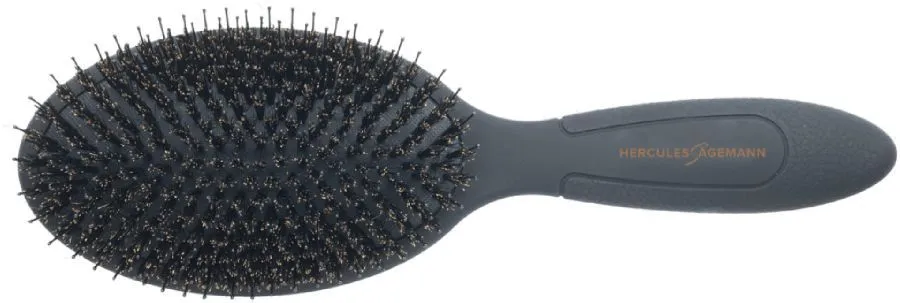 Hercules Sägemann Oval Grooming Brush Black