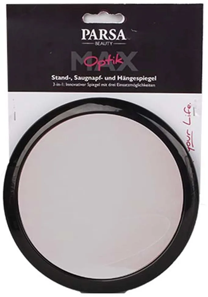 Parsa Beauty Stand, Suction Cup & Hanging Mirror