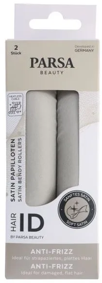 Parsa Beauty Satin Papillotes with Buttons (2pcs)