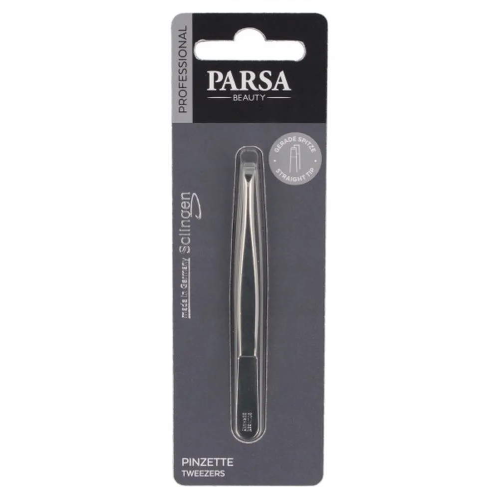 Parsa Beauty Tweezers Straight Tip