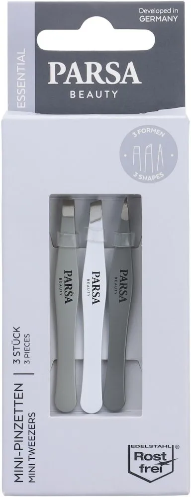 Parsa Beauty Tweezers Mini (3pcs)