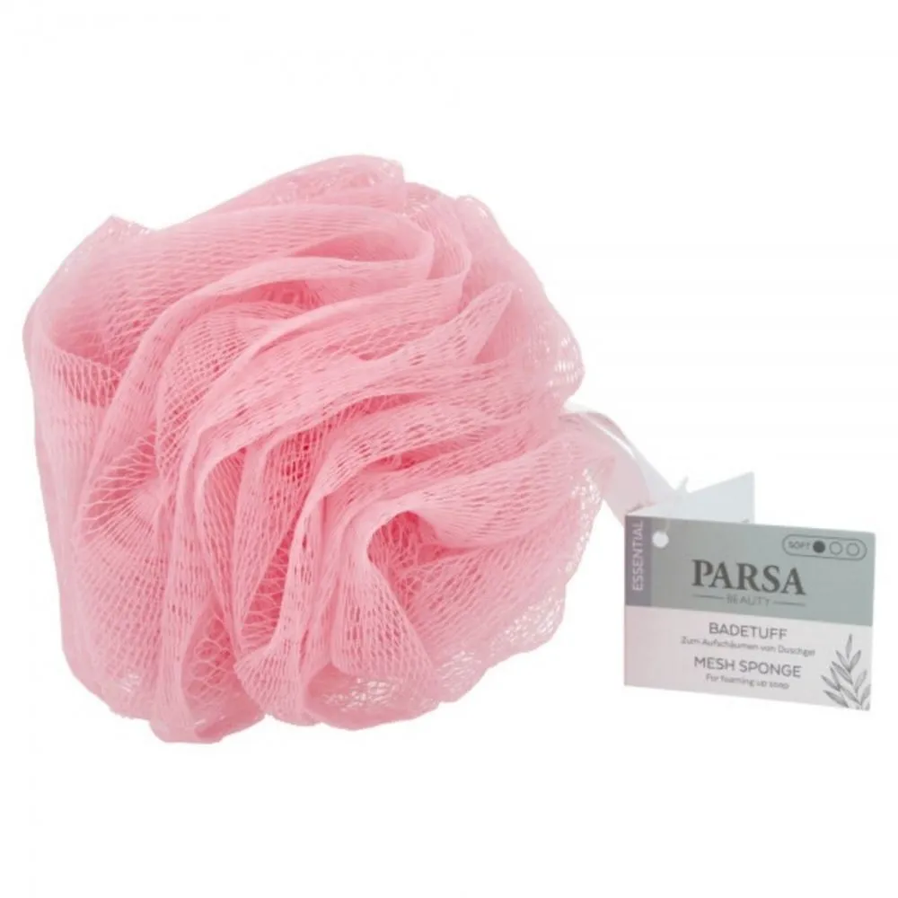 Parsa Beauty Bath Puff Pink