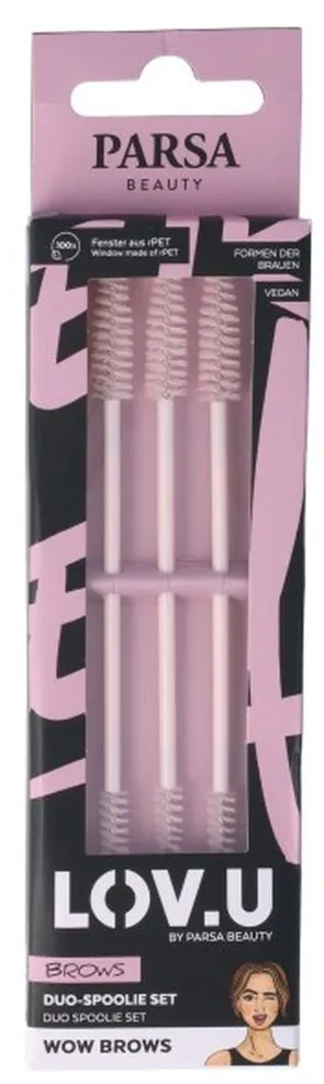 Parsa Beauty LOV.U Eyebrow Brush (3pcs)