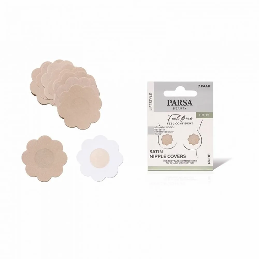 Parsa Beauty Satin Nipple Covers (14pcs)