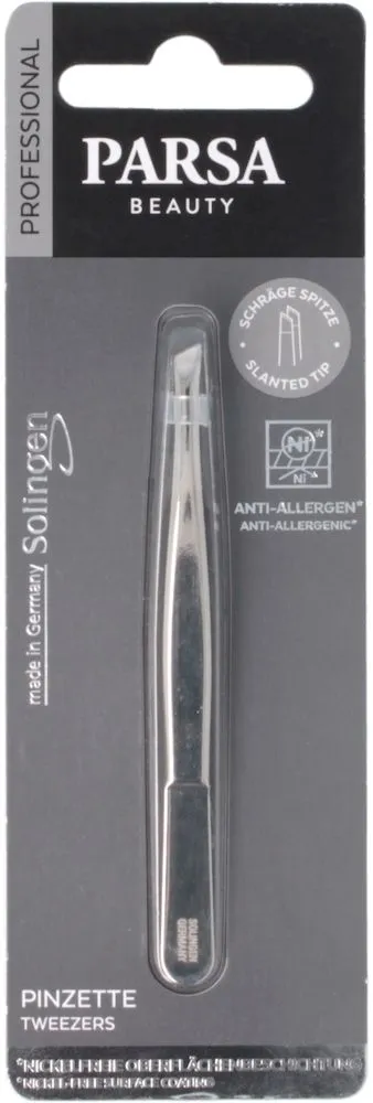 Parsa Beauty Nickel Free Tweezers Slanted
