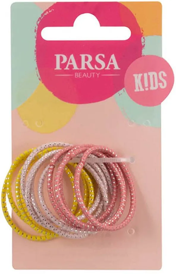 Parsa Beauty Children Pony-O 3cm (12pcs) Multicolored