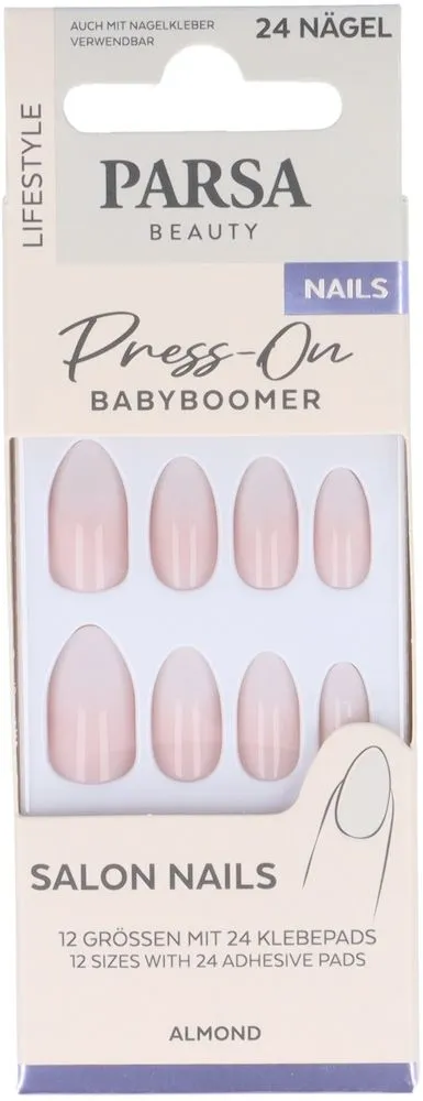 Parsa Beauty Press-On Nails Babyboomer (24pcs)