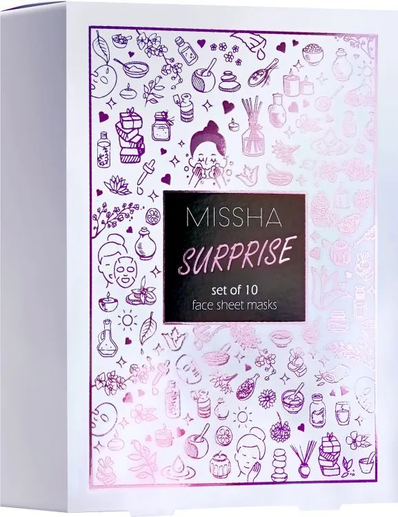 Missha Surprise Face Sheet Masks (10pcs)