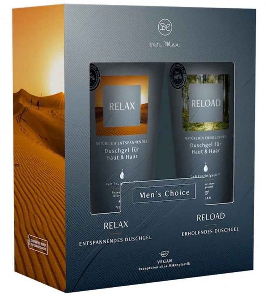 Dresdner Essenz Men's Choice Shower Gel Set Relax & Reload