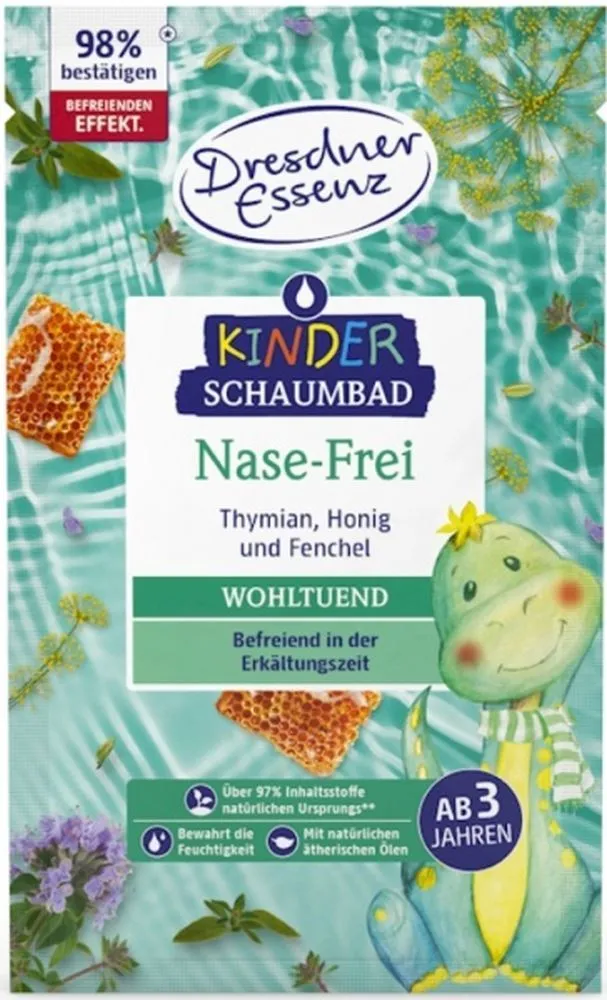 Dresdner Essenz Children's Bath Foam Thyme & Honey (40mL)