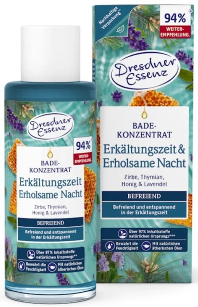 Dresdner Essenz Bath Concentrate Cold Season & Peaceful Night (125mL)