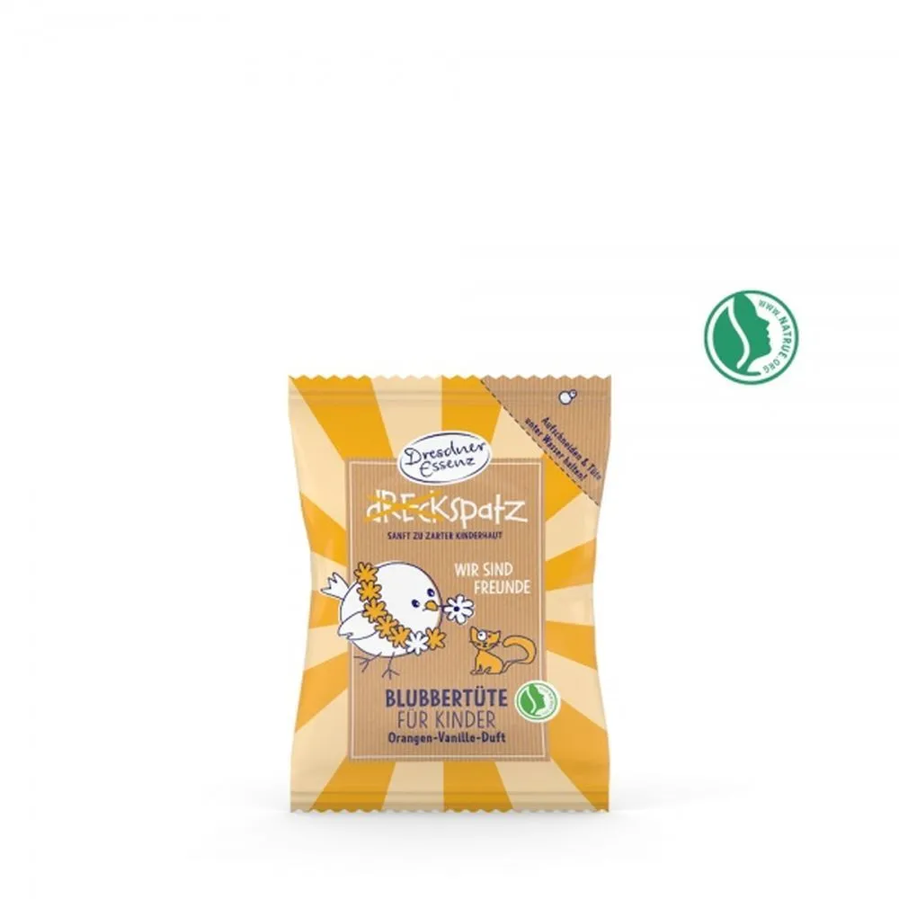 Dresdner Essenz Children's Bath Tablet Orange & Vanilla (70g)