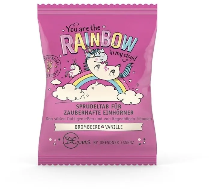 Dresdner Essenz Fizzing Bath Tab You Are The Rainbow In My Cloud (35g)