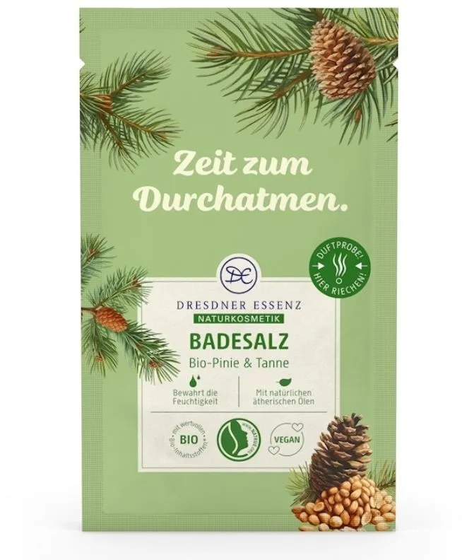 Dresdner Essenz Bath Salt Bio Pine & Fir (60g)