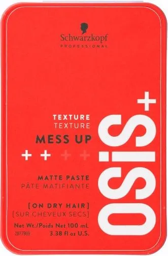 Schwarzkopf Professional Osis+ Mess Up Matte Paste (100mL)