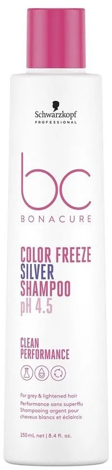 Schwarzkopf Professional Bonacure Color Freeze Silver Shampoo (250mL)