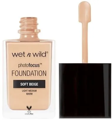 wet n wild Foundation Photo Focus Matte (30mL) E365C Soft Beige