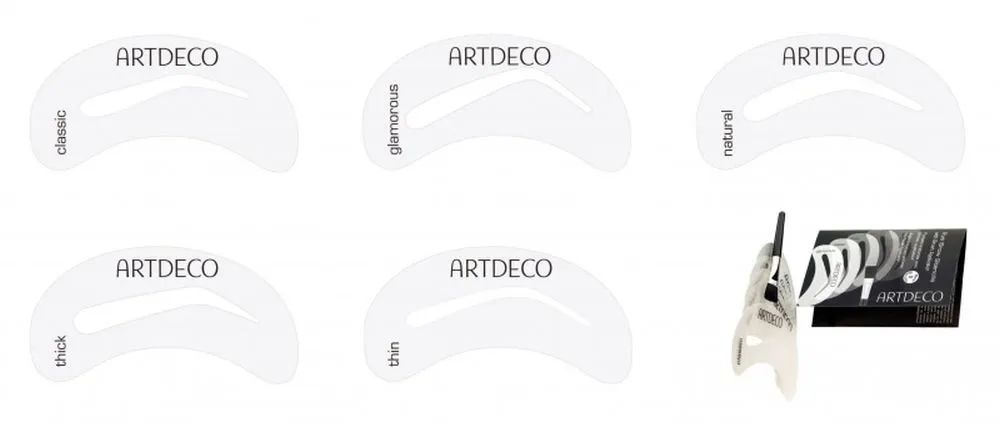 Artdeco Eye Brow Stencils