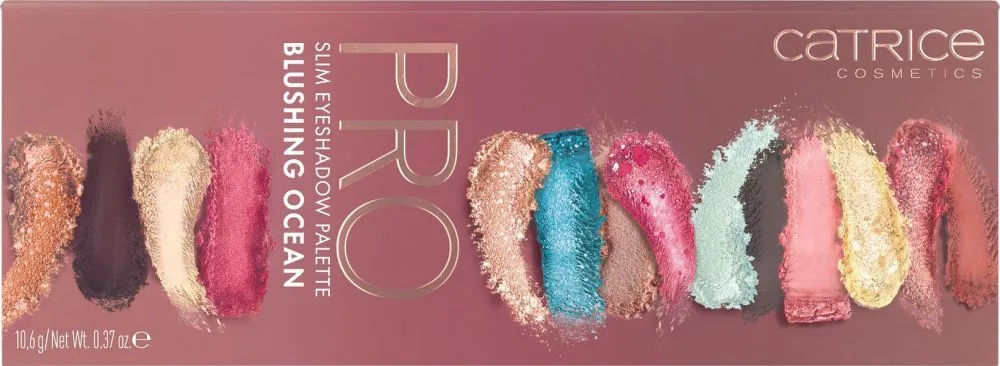 Catrice Pro Slim Eyeshadow Palette (10,6g) Blushing Ocean 010