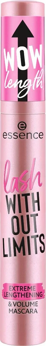 essence Lash Without Limits Extreme Lengthening & Volume Mascara (13mL) 01 Black