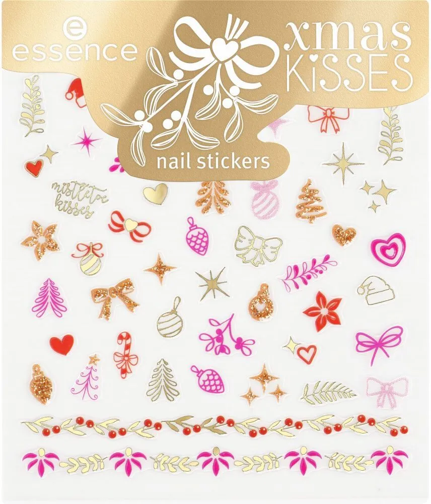 essence Xmas Kisses Nail Stickers 01