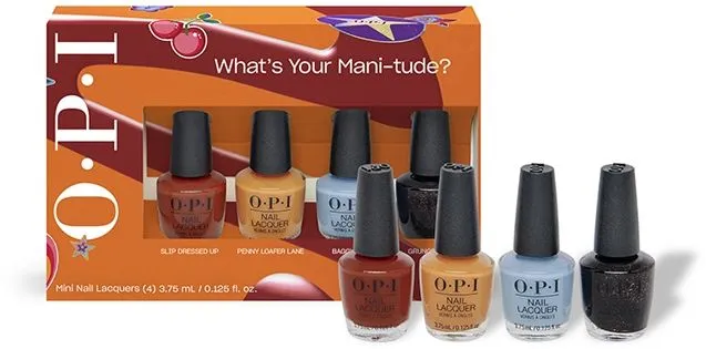 OPI Nail Lacquer Mini What's Your Mani-tude? Set (4x3,75mL)