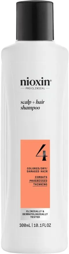 Nioxin Pro Clinical System 4 Scalp + Hair Shampoo (300mL)