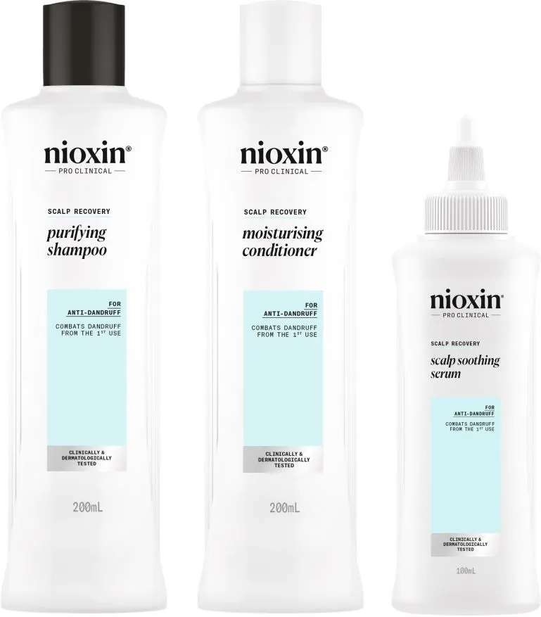 Nioxin Pro Clinical Scalp Recovery System Anti-Dandruff Kit