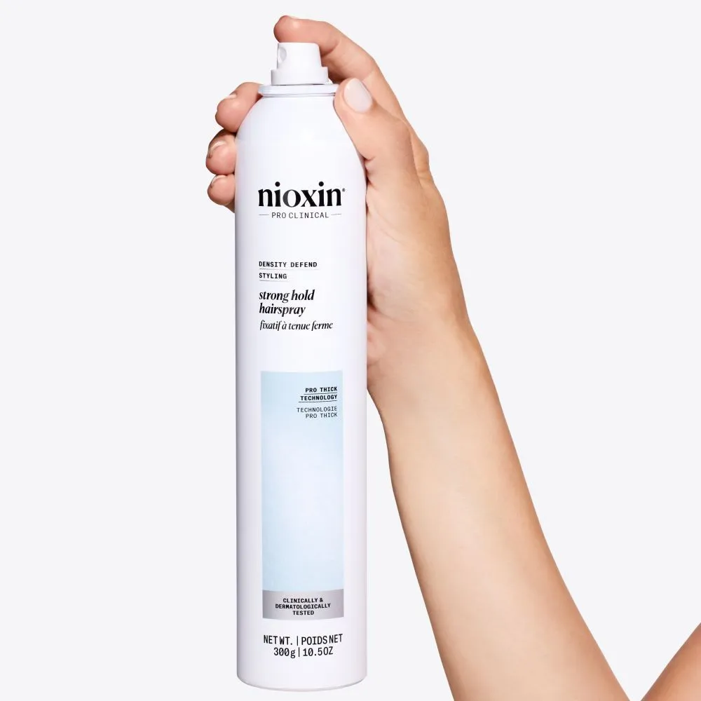 Nioxin Pro Clinical Density Defend Styling Strong Hold Hairspray  (300mL)