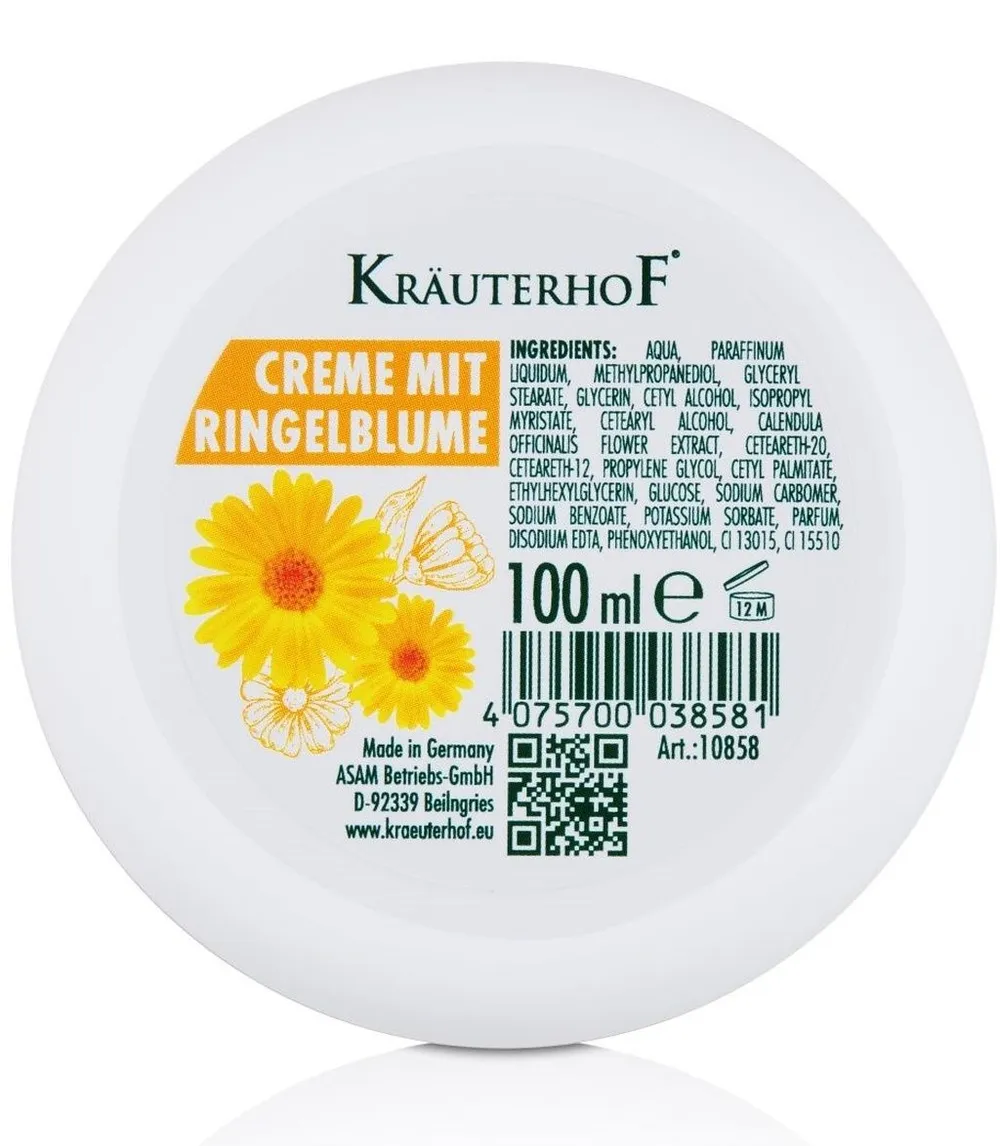 Kräuterhof Hand Cream With Calendula Extract (100mL)