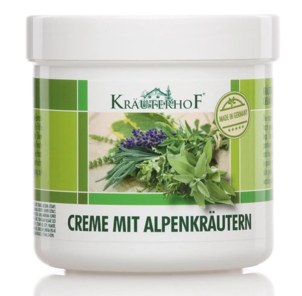 Kräuterhof Cream With Alpine Herbs (250mL)