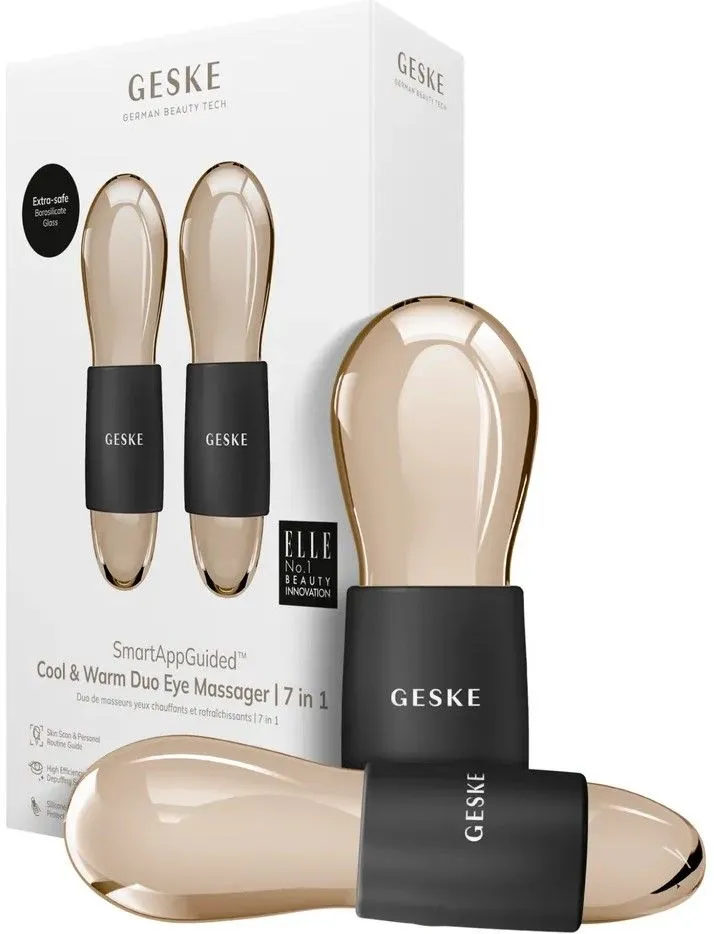 GESKE SmartAppGuided™ Cool & Warm Duo Eye Massager 7in1 Gold