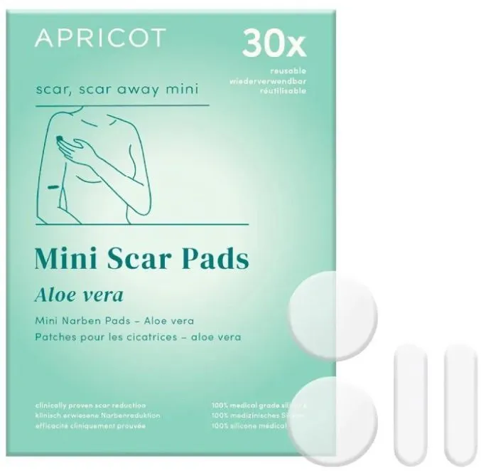 Apricot Scar Pads With Aloe Vera Mini (4pcs)