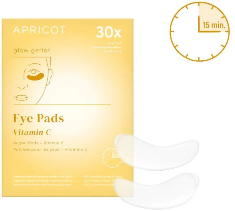Apricot Eye Pads Vitamin C Reusable 30x