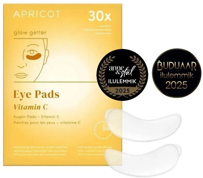Apricot Eye Pads Vitamin C Reusable 30x