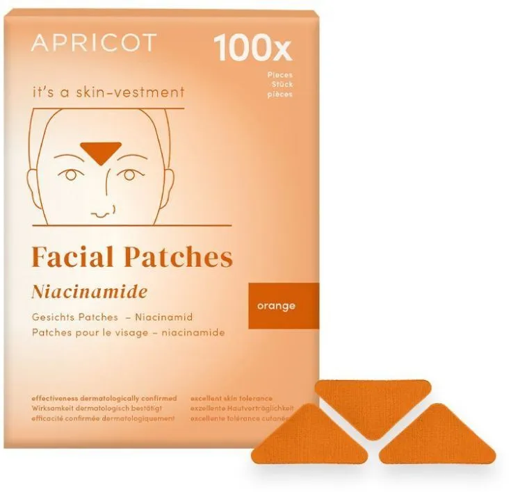 Apricot Frown Line Patches With Niacinamide (100pcs)