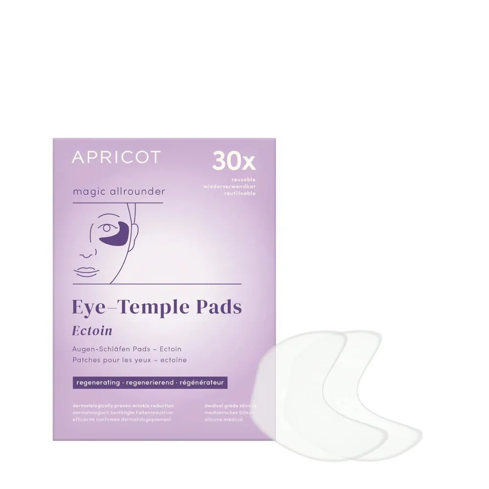 Apricot Eye-Temple Pads with Ectoin 30x Reusable